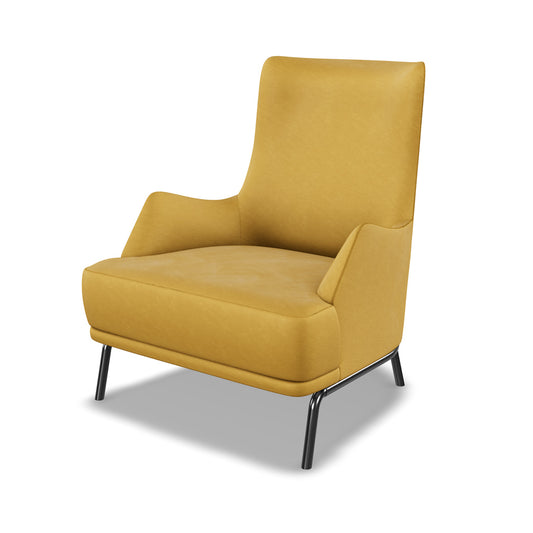 Yellow armchair